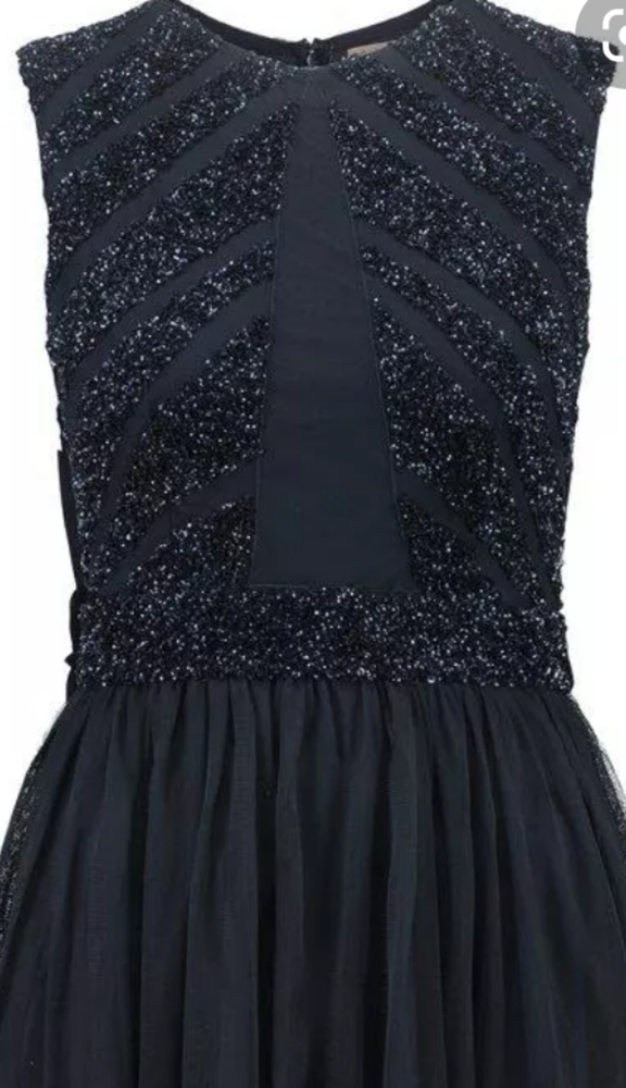 Lace and Beads Cocktail/Party Dress - Picture 2 of 13